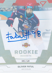 Fatul Oliver 19-20 Tipsport Liga Rookie Rockets Auto #R02