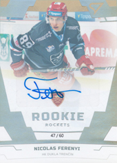 Ferenyi Nicolas 2020 All Star Edition Tipsport Liga Rookie Update Auto #RU5