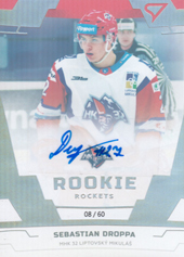 Droppa Sebastian 2020 All Star Edition Tipsport Liga Rookie Update Auto #RU7