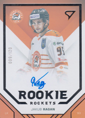 Ragan Jakub 20-21 Tipos Extraliga Rookie Rockets Auto #R07