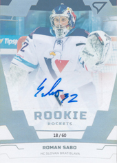 Sabo Roman 2020 All Star Edition Tipsport Liga Rookie Update Auto #RU8