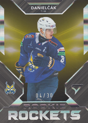 Danielčák Tim 23-24 Tipos Extraliga Rookie Rockets Limited #RR-14