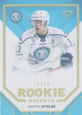 Vitaloš Martin 20-21 Tipos Extraliga Rookie Rockets Gold #R08