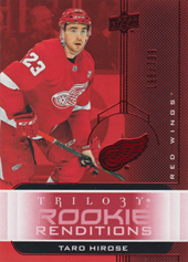 Hirose Taro 19-20 Upper Deck Trilogy Rookie Renditions Red #RR-33