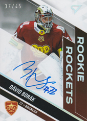 Borák Dávid 22-23 Tipos Extraliga Rookie Rockets Auto #RRS-DB
