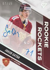 Gaťár Jakub 22-23 Tipos Extraliga Rookie Rockets Auto #RRS-JG