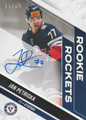 Petriska Ján 22-23 Tipos Extraliga Rookie Rockets Auto #RRS-JP