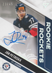 Petriska Ján 22-23 Tipos Extraliga Rookie Rockets Auto #RRS-JP