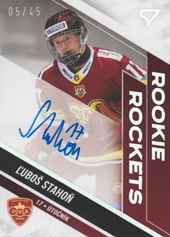 Stahoň Ľuboš 22-23 Tipos Extraliga Rookie Rockets Auto #RRS-LS