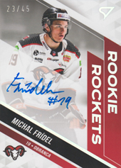 Frídel Michal 22-23 Tipos Extraliga Rookie Rockets Auto #RRS-MF
