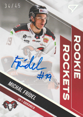 Frídel Michal 22-23 Tipos Extraliga Rookie Rockets Auto #RRS-MF