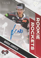 Jamrich Mário 22-23 Tipos Extraliga Rookie Rockets Auto #RRS-MJ