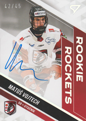 Vojtech Matúš 22-23 Tipos Extraliga Rookie Rockets Auto #RRS-MV