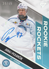 Pekarčík Juraj 22-23 Tipos Extraliga Rookie Rockets Auto #RRS-PE