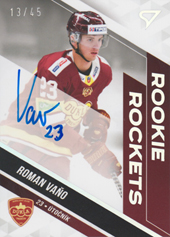 Vaňo Roman 22-23 Tipos Extraliga Rookie Rockets Auto #RRS-RV