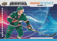Sturm Nico 19-20 Upper Deck Credentials Rookie Science #RS-30