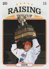 IFK Helsinki 21-22 Cardset Raising the Cup #1