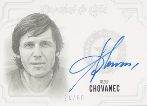 Chovanec Jozef 2023 Dekády fotbalové ligy Zapsáni do dějin Auto #S-JC