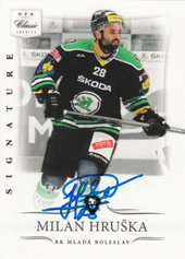 Hruška Milan 14-15 OFS Classic Signature Bonus Card #177
