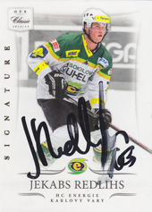Rēdlihs Jēkabs 14-15 OFS Classic Signature Bonus Card #162
