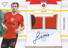 Gerec Štefan 19-20 Futbalové Slovensko Slovnaft Cup Auto Game Jersey #SJ03