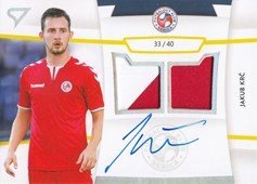 Krč Jakub 19-20 Futbalové Slovensko Slovnaft Cup Auto Game Jersey #SJ08