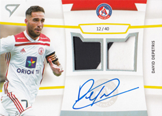 Depetris David 19-20 Futbalové Slovensko Slovnaft Cup Auto Game Jersey #SJ11