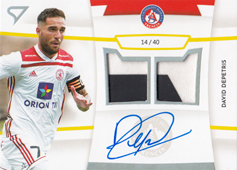 Depetris David 19-20 Futbalové Slovensko Slovnaft Cup Auto Game Jersey #SJ11