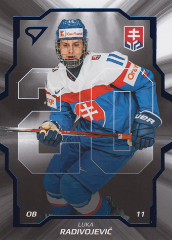 Radivojevič Luka 2024 Hokejové Slovensko Team 20 #SD-04