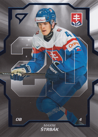 Štrbák Maxim 2024 Hokejové Slovensko Team 20 #SD-05