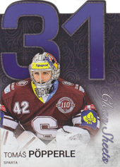 Pöpperle Tomáš 17-18 OFS Classic Statistics Die Cut Clean Sheets #CS-8