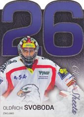 Svoboda Oldřich 17-18 OFS Classic Statistics Die Cut Clean Sheets #CS-14