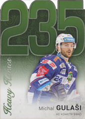 Gulaši Michal 17-18 OFS Classic Statistics Die Cut Heavy Horses #HH-3