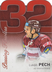 Pech Lukáš 17-18 OFS Classic Statistics Die Cut Passing Flawless #PF-2