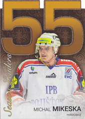 Mikeska Michal 17-18 OFS Classic Statistics Die Cut Season Leaders #SL-10