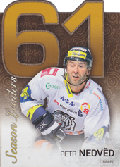 Nedvěd Petr 17-18 OFS Classic Statistics Die Cut Season Leaders #SL-17