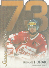Horák Roman 17-18 OFS Classic Statistics Die Cut Season Leaders Rainbow #CS-3