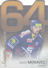 Moravec David 17-18 OFS Classic Statistics Die Cut Season Leaders Rainbow #SL-4