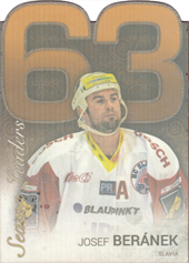 Beránek Josef 17-18 OFS Classic Statistics Die Cut Season Leaders Rainbow #SL-9