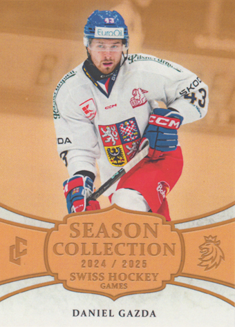 Gazda Daniel 24-25 LC Reprezentace Swiss Hockey Games #SHG-06