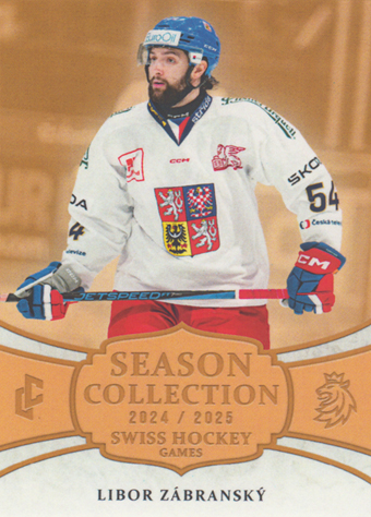 Zábranský Libor 24-25 LC Reprezentace Swiss Hockey Games #SHG-07