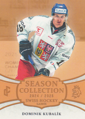 Kubalík Dominik 24-25 LC Reprezentace Swiss Hockey Games #SHG-14