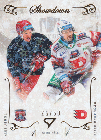 Jergl Čerešňák 2025 Tipsport ELH Play Off Showdown Golden Stars #SH-10
