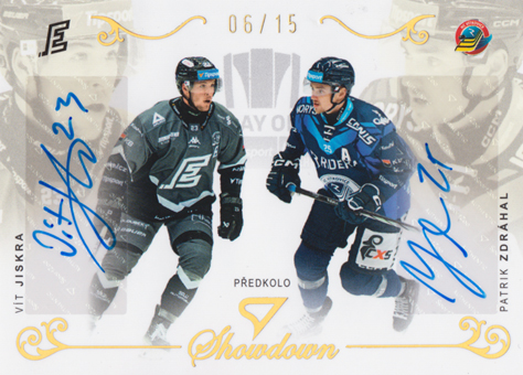 Jiskra Zdráhal 2025 Tipsport ELH Play Off Showdown Golden Stars #SHS-JZ