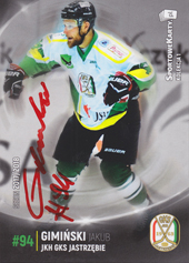 Gimiński Jakub 17-18 Sportowekarty PHL Signed #JA4