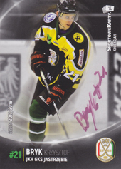 Bryk Krzysztof 17-18 Sportowekarty PHL Signed #JA12