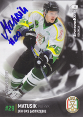 Matusik Patryk 17-18 Sportowekarty PHL Signed #JA18