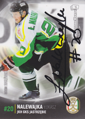 Nalewajka Łukasz 17-18 Sportowekarty PHL Signed #JA20