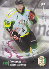 Świerski Kamil 17-18 Sportowekarty PHL Signed #JA24