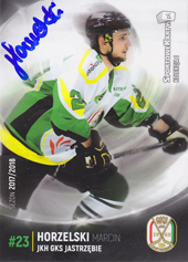 Horzelski Marcin 17-18 Sportowekarty PHL Signed #JA25